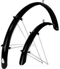 Dubļusargu komplekts FORCE58 Aluflex 28" XL ar balstiem
