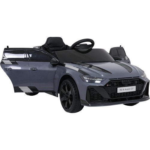 Elektromobilis Audi RS6 Avant GT, pelēks
