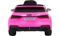 Электромобиль Audi RS6 Avant GT, розовый