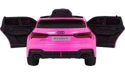 Audi RS6 Avant GT rozā elektromobilis