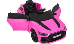 Audi RS6 Avant GT rozā elektromobilis