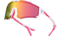 Children’s Sunglasses Altalist Kizuna JR - White-Pink with Pink Lenses