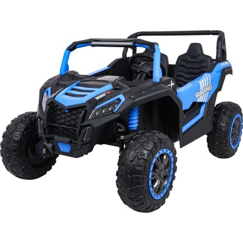 Elektriskais kvadricikls Buggy ATV Racing 4x4, zils