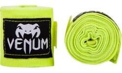 Boxing Handwraps Venum Kontact, 4,5 m - Neo Yellow