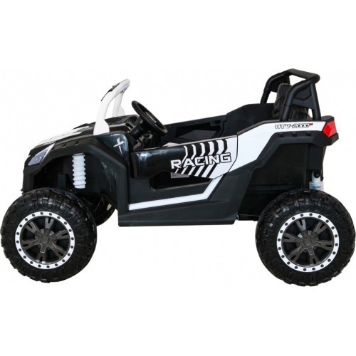 Vehicle Buggy ATV Racing 4x4 White