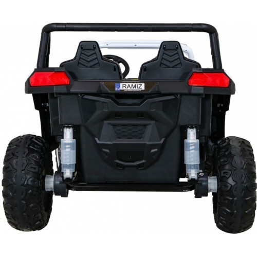 Vehicle Buggy ATV Racing 4x4 White