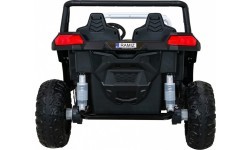 Elektromobilis Buggy ATV Racing 4x4 balts