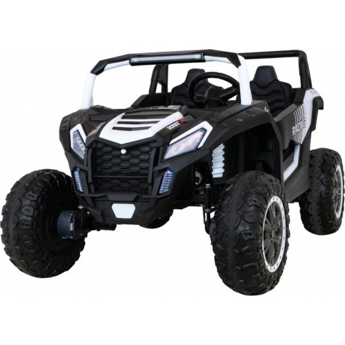 Elektromobilis Buggy ATV Racing 4x4 balts