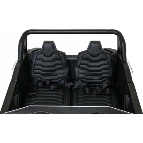 Vehicle Buggy ATV Racing 4x4 White