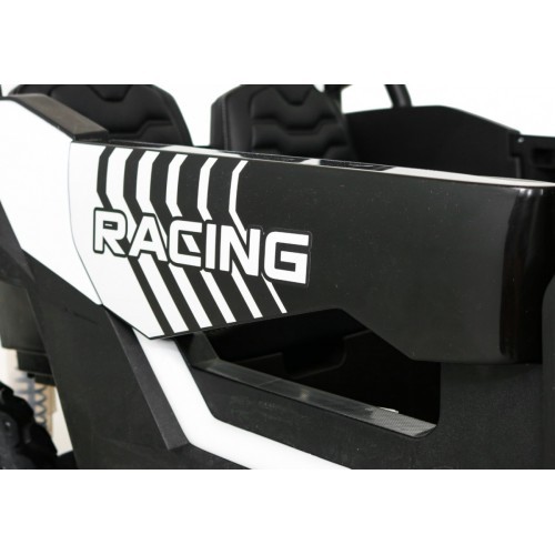 Vehicle Buggy ATV Racing 4x4 White