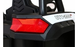 Elektromobilis Buggy ATV Racing 4x4 balts