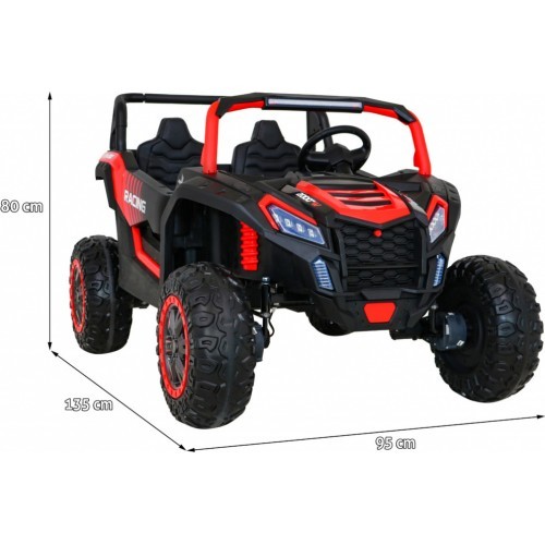 Vehicle Buggy ATV Racing 4x4 Red