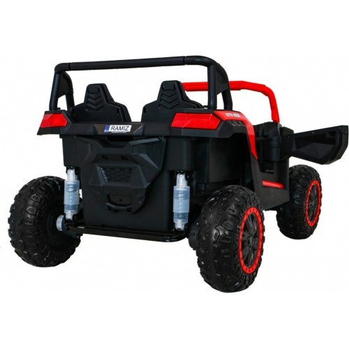 Электромобиль багги ATV Racing 4x4, красный