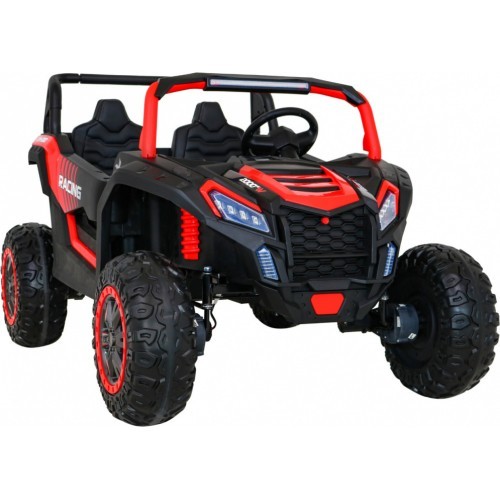 Elektromobilis bagijs ATV Racing 4x4, sarkans