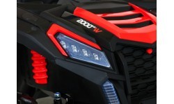 Электромобиль багги ATV Racing 4x4, красный