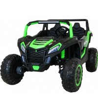 Elektromobilis Buggy ATV Racing 4x4, zaļš