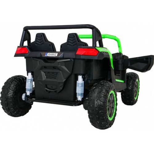 Elektromobilis Buggy ATV Racing 4x4, zaļš