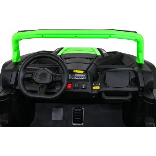 Elektromobilis Buggy ATV Racing 4x4, zaļš