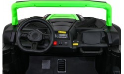 Elektromobilis Buggy ATV Racing 4x4, zaļš