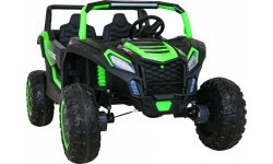 Elektromobilis Buggy ATV Racing 4x4, zaļš