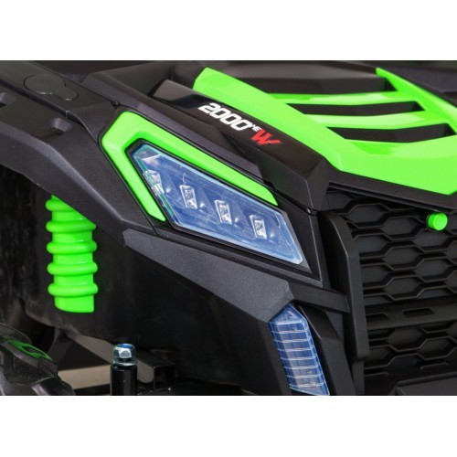 Elektromobilis Buggy ATV Racing 4x4, zaļš