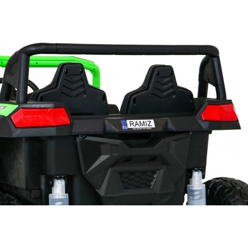 Электромобиль Buggy ATV Racing 4x4, зелёный
