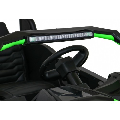 Elektromobilis Buggy ATV Racing 4x4, zaļš