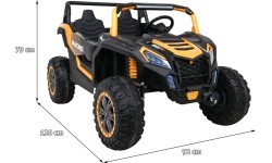 Buggy ATV Racing 4x4 Gold