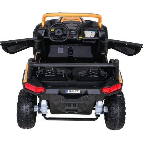 Elektromobilis Buggy ATV Racing 4x4, zeltains