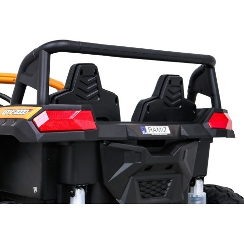 Электромобиль Buggy ATV Racing 4x4, золотой