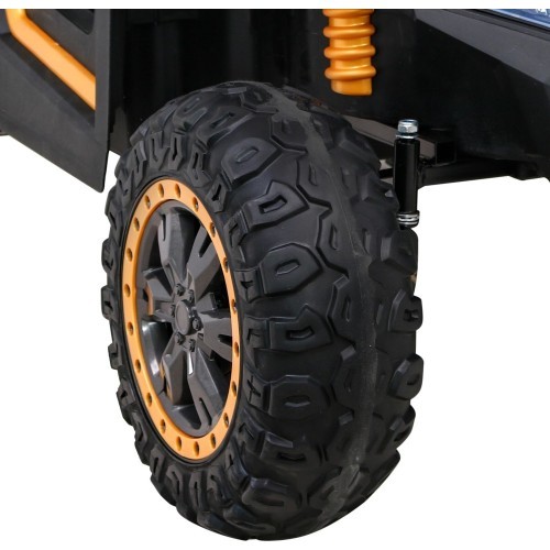 Elektromobilis Buggy ATV Racing 4x4, zeltains