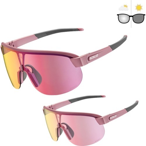 Photochromic Sunglasses Altalist Kisou ATR - Pink with Red Lenses