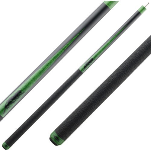 Бильярдный кий Predator SP2 Adventura – Stained Green 1, Uni-Loc, верхняя часть Revo, белая Vault Plate, 12,4 mm UL