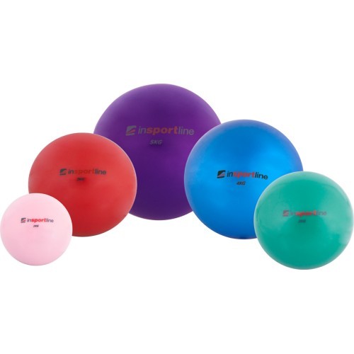 Yoga Ball inSPORTline 2 kg - Mocha mousse