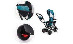 Tricycle tricycle swivel seat Blue
