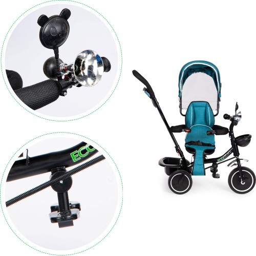 Tricycle tricycle swivel seat Blue