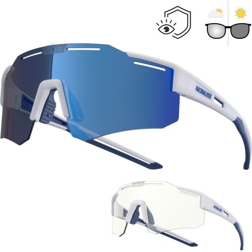 Sporta saulesbrilles Altalist Legacy 3 - Balta/zilas lēcas