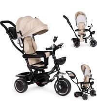 Tricycle tricycle swivel seat Beige ECOTOYS
