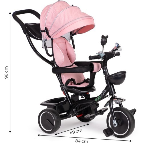 Tricycle tricycle swivel seat stroller ECOTOYS