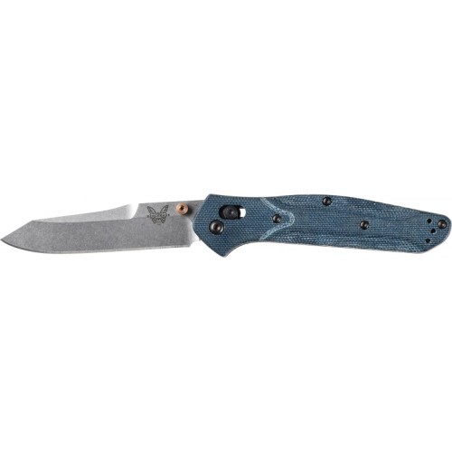 Benchmade 940-04 Osborne, Blue Denim Micarta