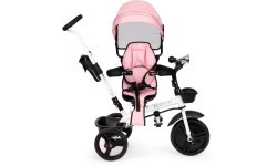 Tricycle tricycle stroller swivel seat 360* Pink ECOTOYS