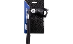 Velosipēda stūres iznesums FORCE S6 1" 25,4 / 90mm, regulējams (alumīnija, melns)