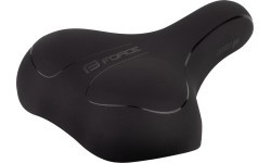Sēdeklis FORCE COMFORT GEL LADIES tourist 245 x 180 mm (melns)