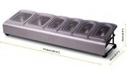Ooni pizza topping container