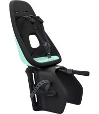 Aizmugurējais velosipēda bērnu sēdeklītis Thule Yepp Nexxt Maxi Mint Green, stiprināms pie bagāžnieka