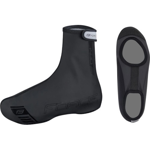 Apavu pārvalki FORCE PU Dry Road (melni) 44-46 (XL)