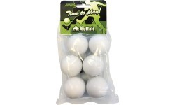 Soccer Table Ball Buffalo, White, 36mm, 6pcs