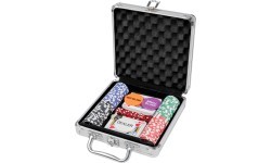 Philos Poker set case aluminum100 chips 11,5 gr