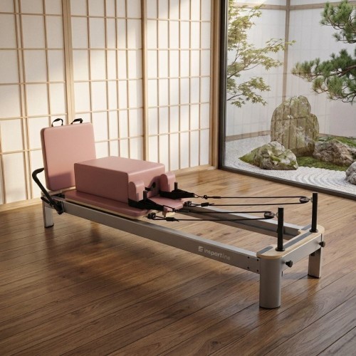 Pilates Reformer inSPORTline Oquiler - Pink