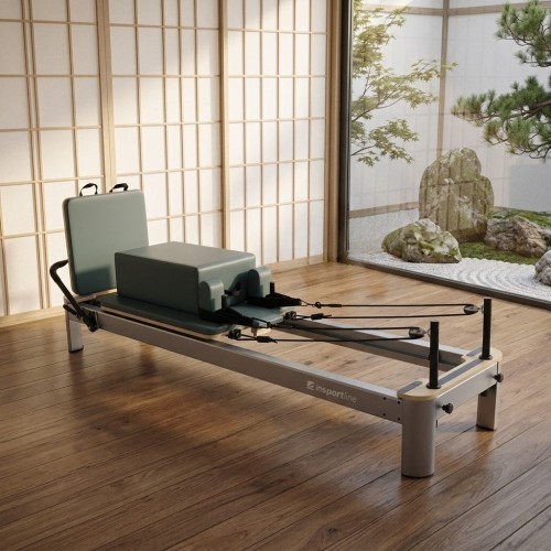 Pilates Reformer inSPORTline Oquiler - Green-Blue